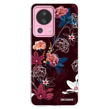 Picasee Xiaomi 13 Lite Hülle - Transparentes Silikon - Dark Meadow