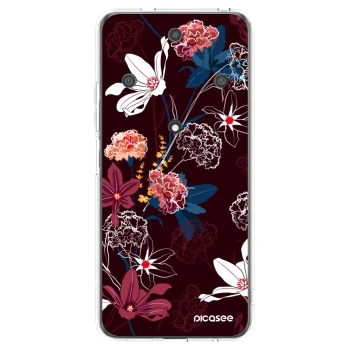 Picasee Honor Magic5 Lite 5G Hülle - Transparentes Silikon - Dark Meadow
