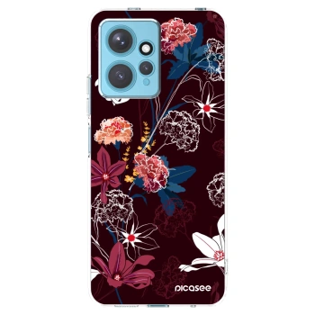 Picasee Xiaomi Redmi Note 12 4G Hülle - Transparentes Silikon - Dark Meadow