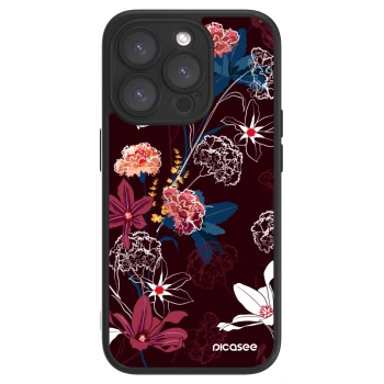 Picasee ULTIMATE CASE MagSafe für Apple iPhone 15 Pro - Dark Meadow