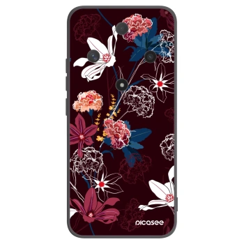 Picasee Honor Magic6 Lite 5G Hülle - Schwarzes Silikon - Dark Meadow