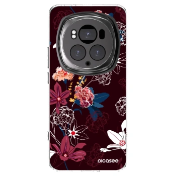 Picasee Honor Magic6 Pro Hülle - Transparentes Silikon - Dark Meadow