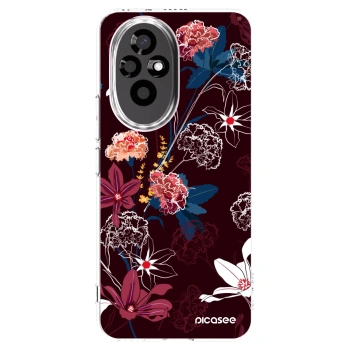 Picasee Honor 200 Pro 5G Hülle - Transparentes Silikon - Dark Meadow