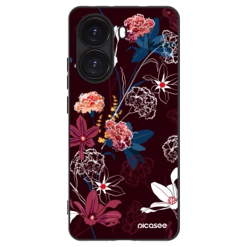 Picasee Xiaomi Poco X7 Pro 5G Hülle - Schwarzes Silikon - Dark Meadow