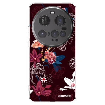 Picasee Xiaomi 15 Ultra Hülle - Transparentes Silikon - Dark Meadow