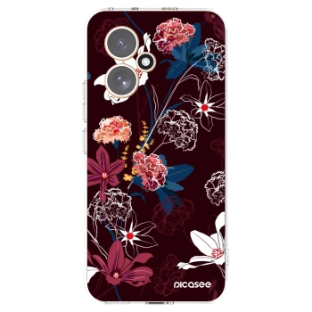 Picasee Honor 400 5G Hülle - Transparentes Silikon - Dark Meadow