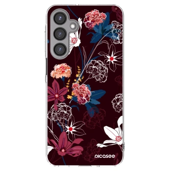 Picasee Samsung Galaxy A16 4G Hülle - Transparentes Silikon - Dark Meadow