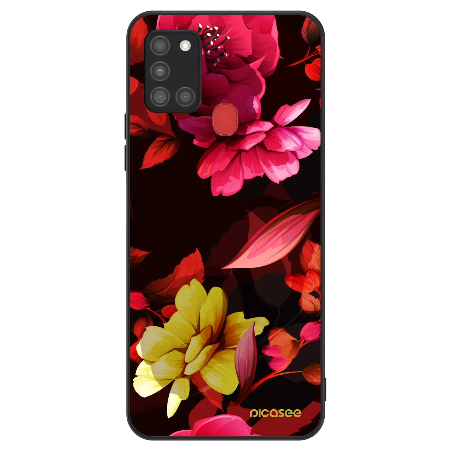 Picasee ULTIMATE CASE für Samsung Galaxy A21s - Dark Peonny