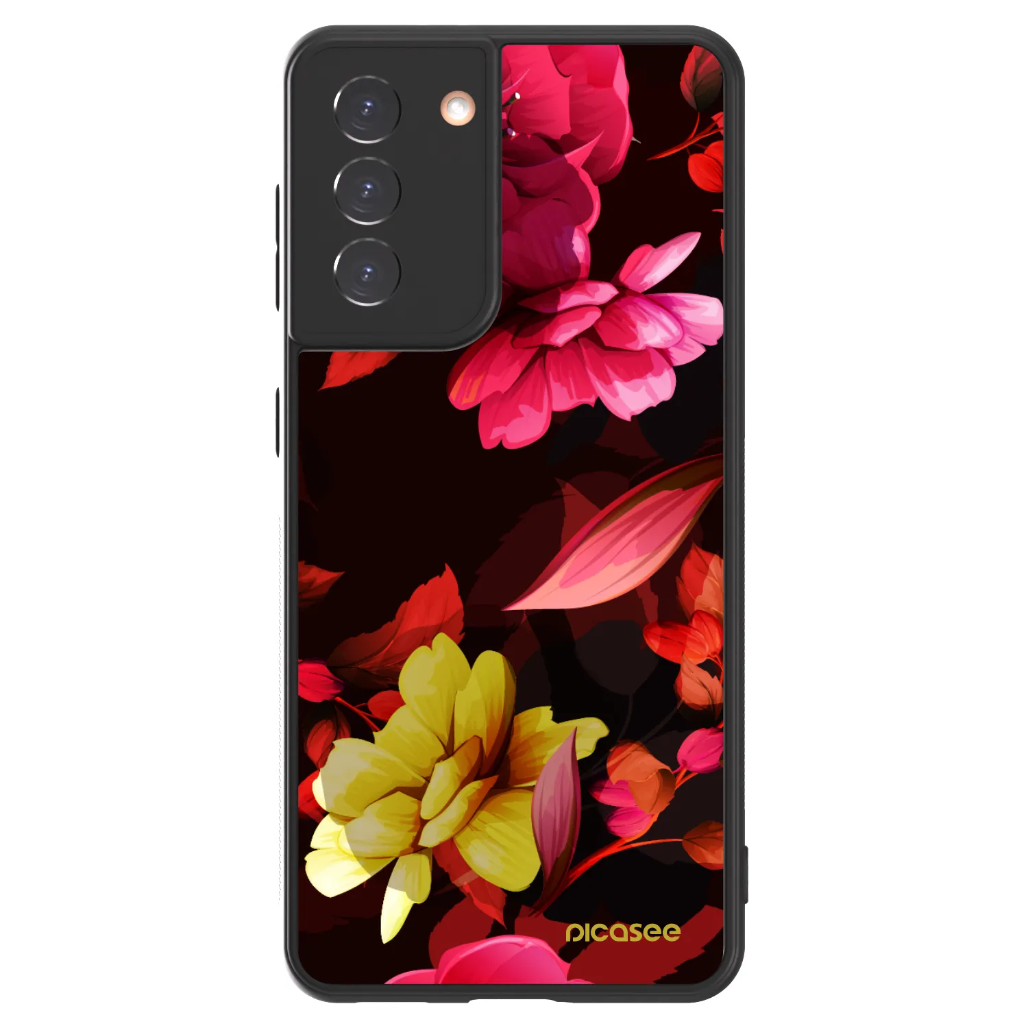Picasee ULTIMATE CASE für Samsung Galaxy S21 5G G991B - Dark Peonny