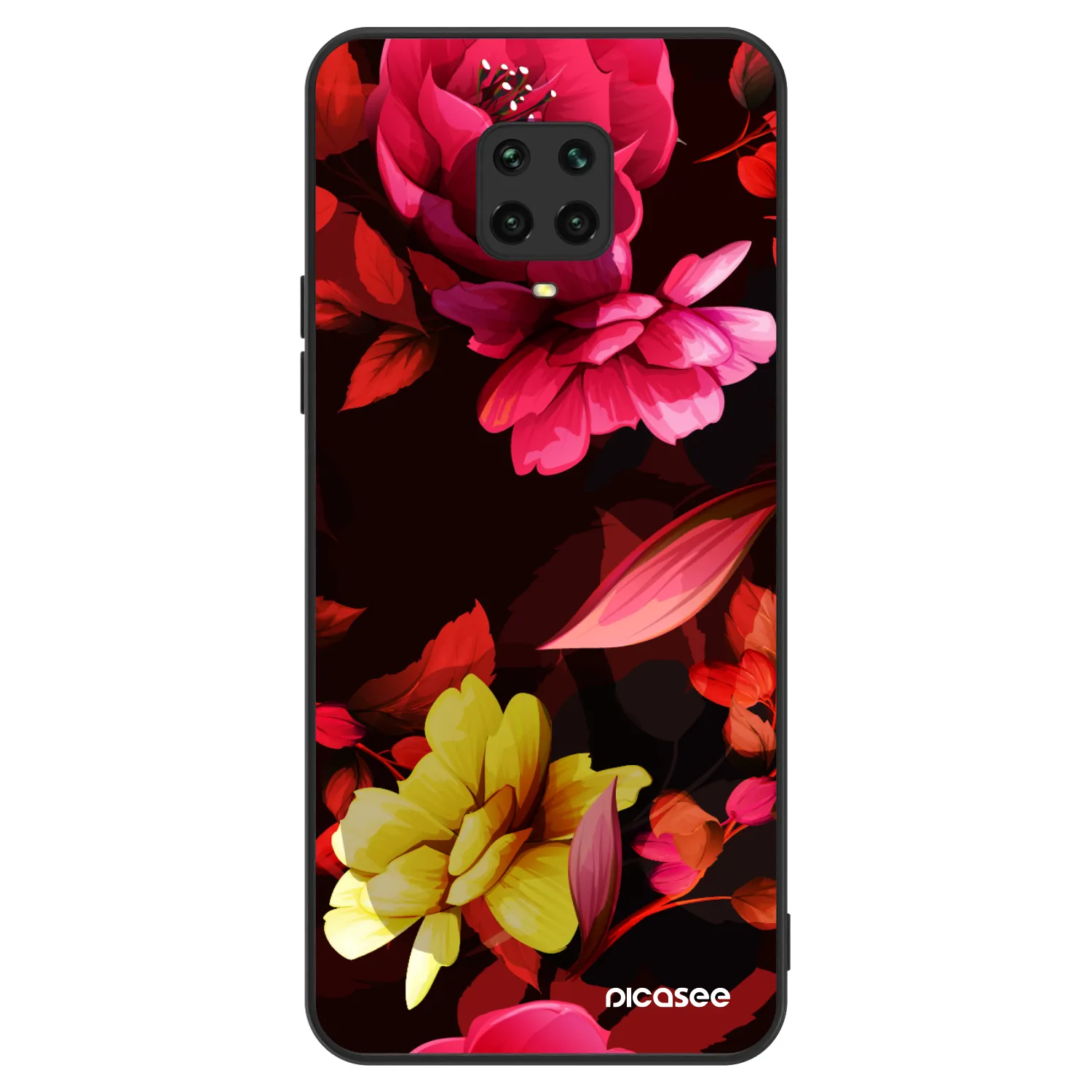 Picasee ULTIMATE CASE für Xiaomi Redmi Note 9S - Dark Peonny