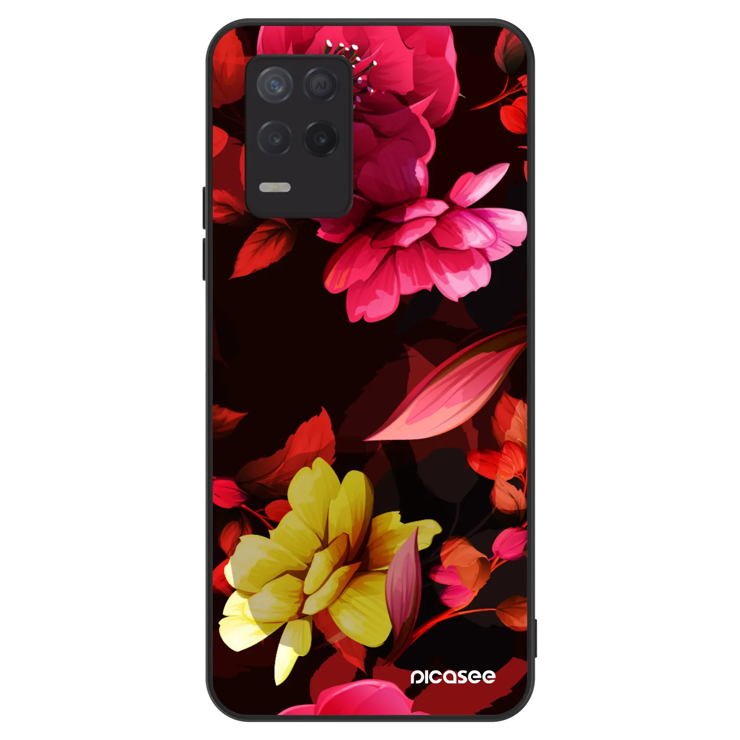 Picasee ULTIMATE CASE für Realme 8 5G - Dark Peonny