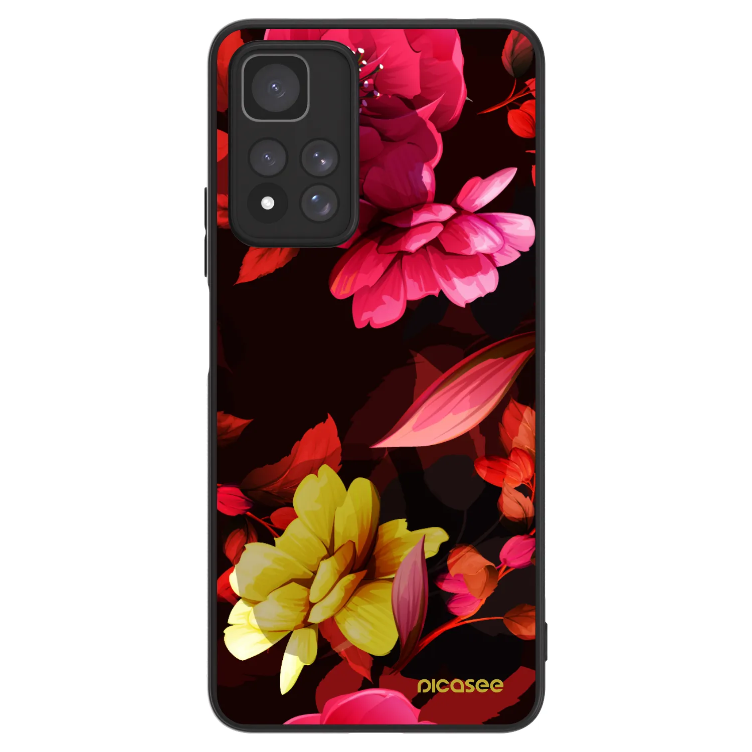 Picasee ULTIMATE CASE für Xiaomi Redmi Note 11 Pro+ 5G - Dark Peonny