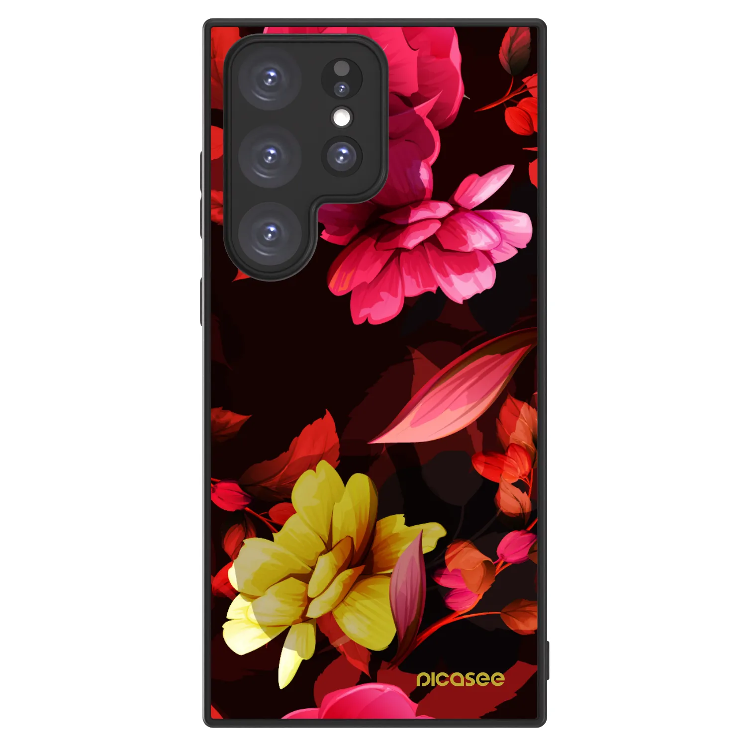 Picasee ULTIMATE CASE für Samsung Galaxy S23 Ultra 5G - Dark Peonny