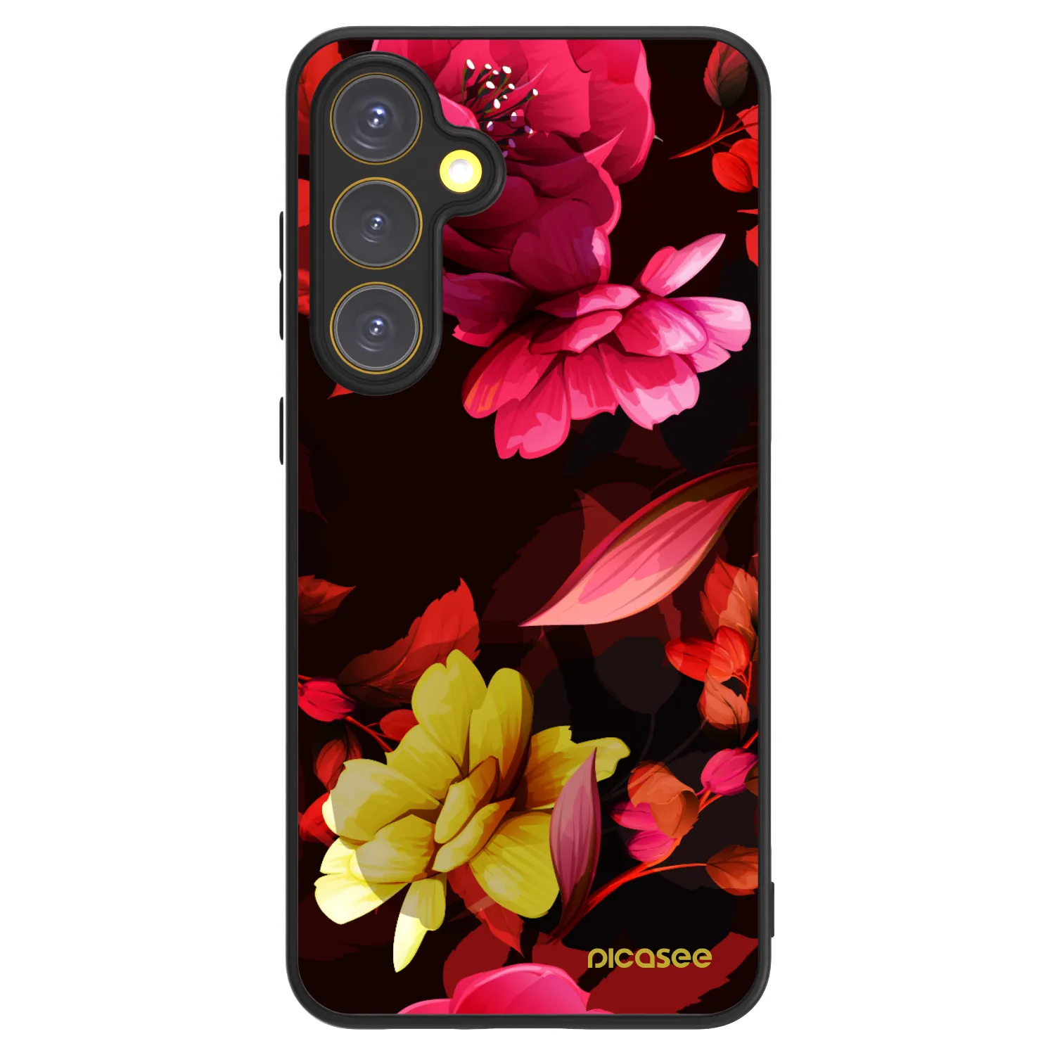 Picasee ULTIMATE CASE für Samsung Galaxy S24 FE S721B - Dark Peonny