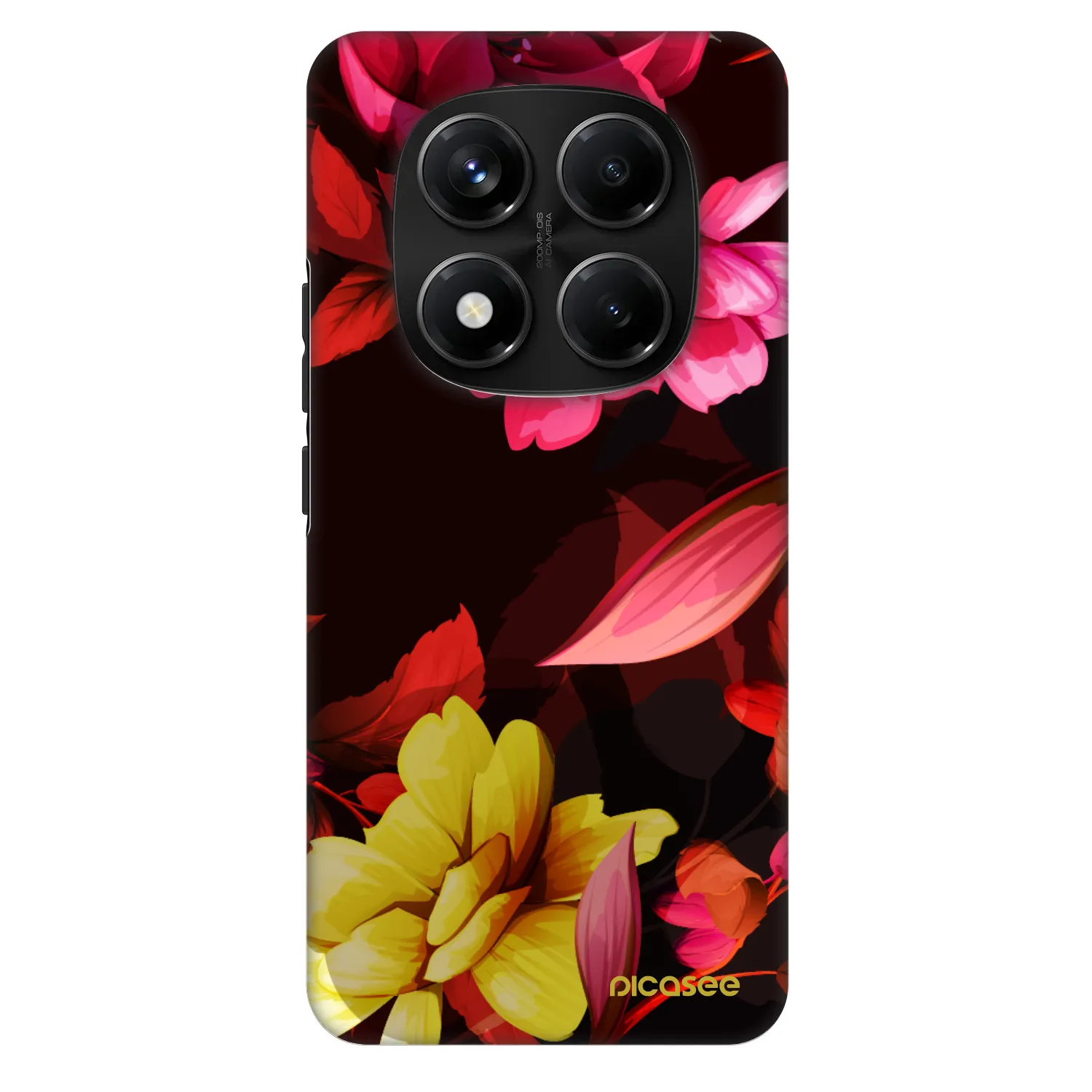 Picasee Fashion Case für Xiaomi Redmi Note 14 Pro+ 5G - Dark Peonny