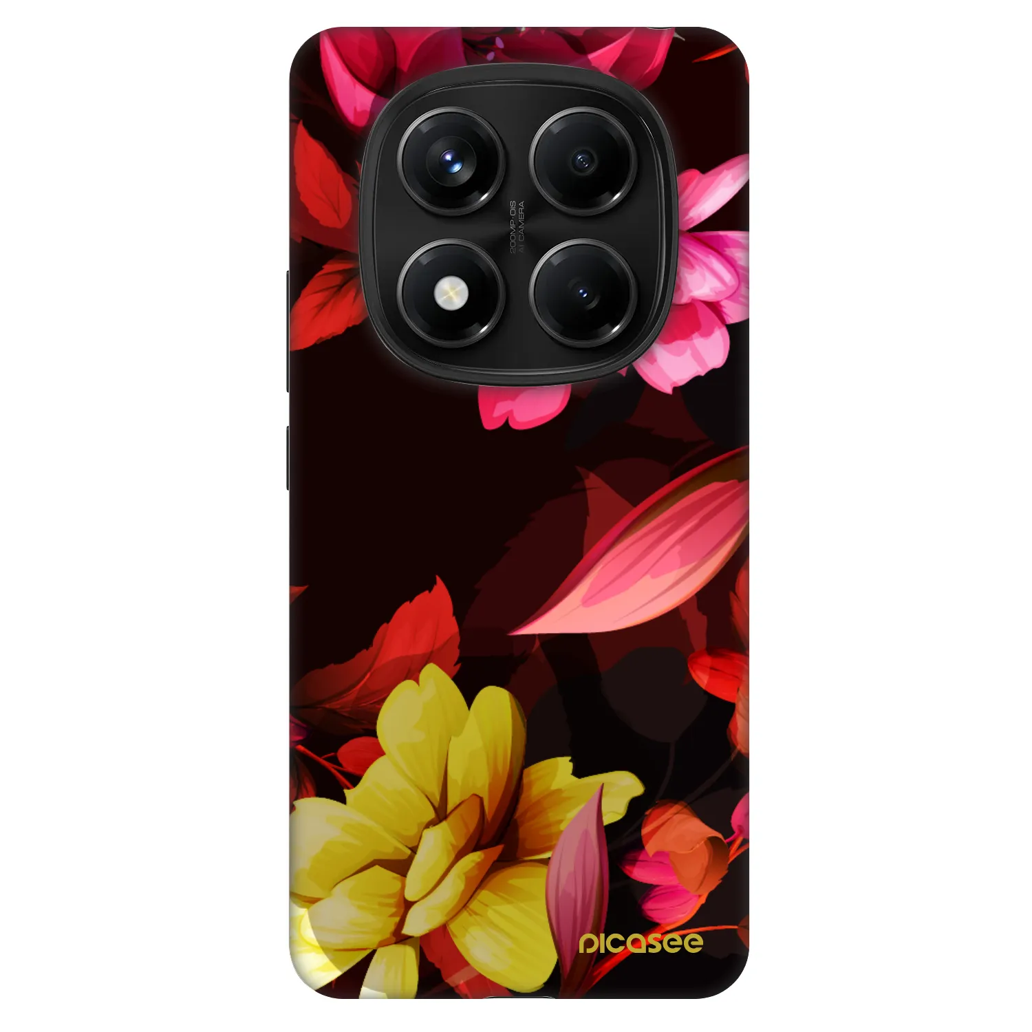 Picasee Fashion Case für Xiaomi Redmi Note 14 Pro 5G - Dark Peonny