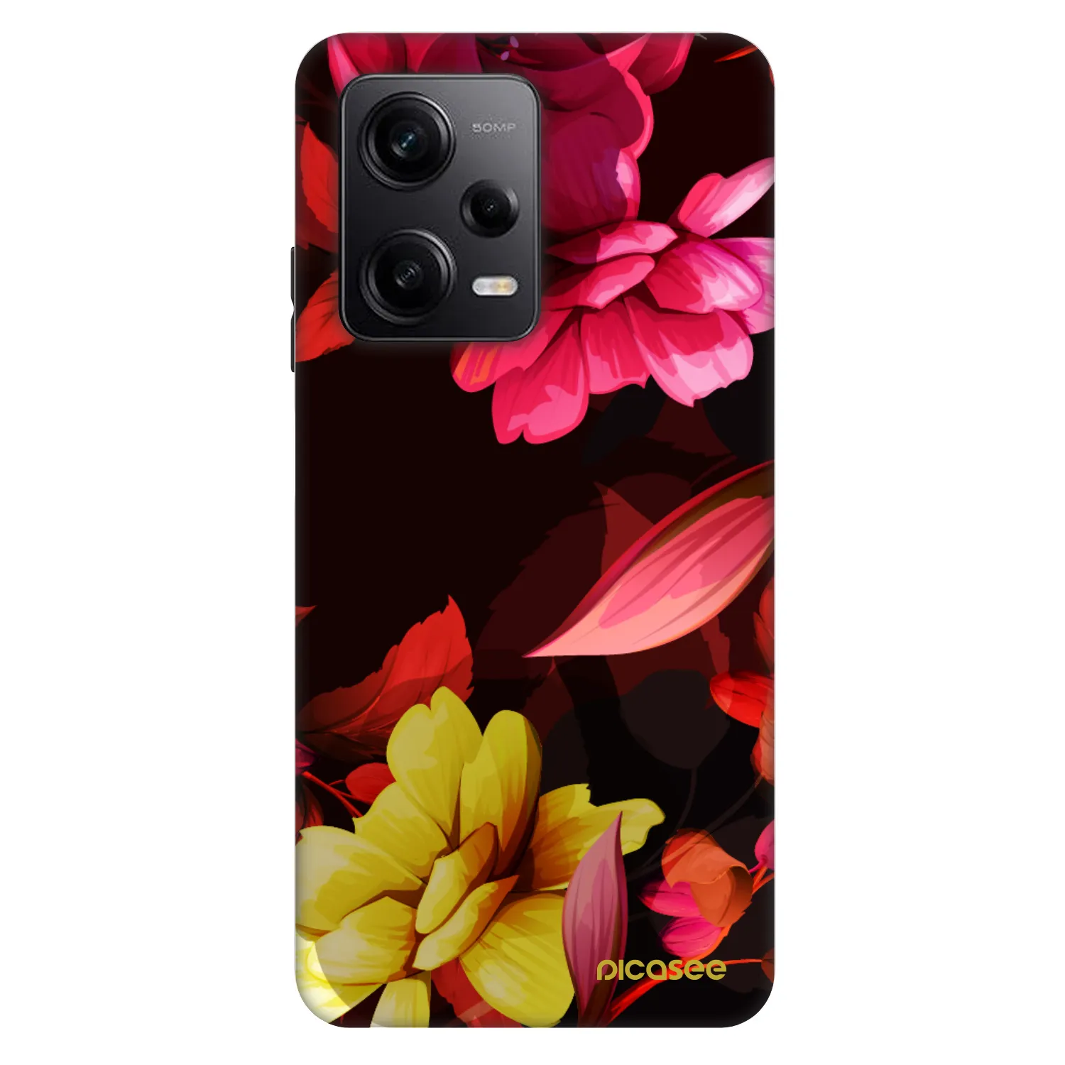 Picasee Fashion Case für Xiaomi Redmi Note 12 Pro+ 5G - Dark Peonny