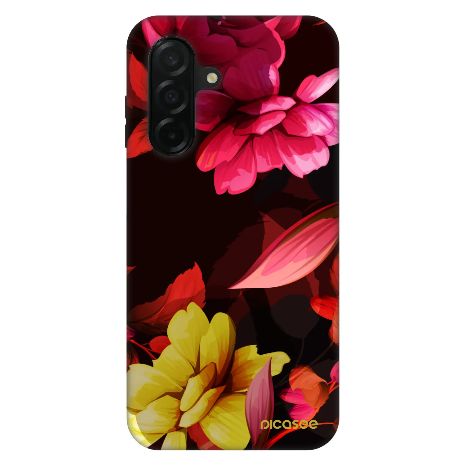 Picasee Fashion Case für Samsung Galaxy A26 5G A266B - Dark Peonny