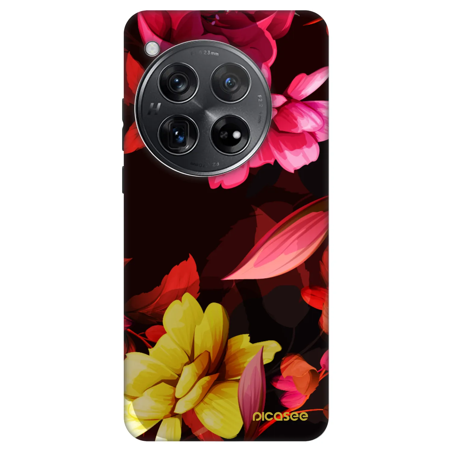 Picasee Fashion Case für OnePlus 12 5G - Dark Peonny