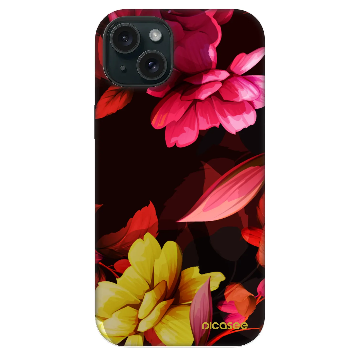 Picasee Fashion Case MagSafe für Apple iPhone 14 Plus - Dark Peonny