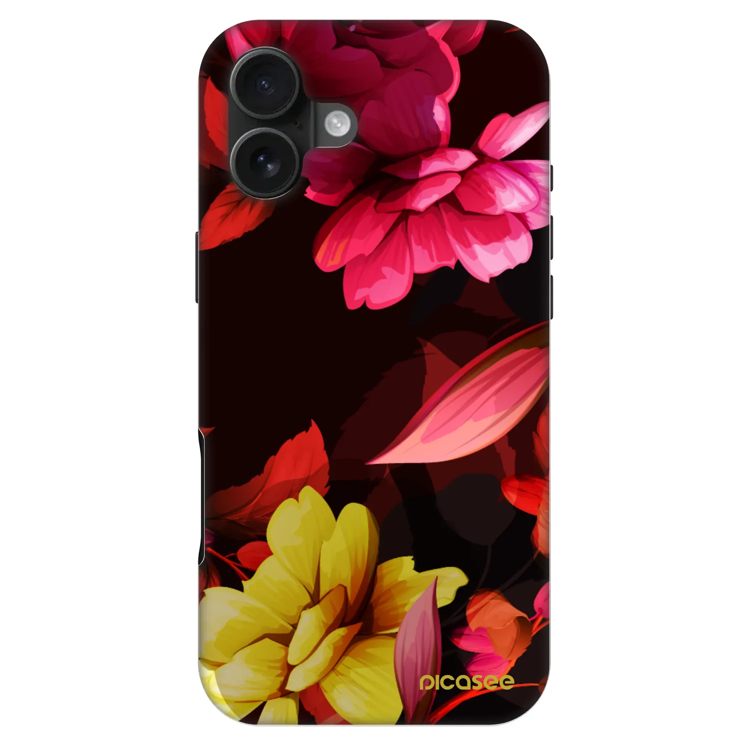 Picasee Fashion Case MagSafe für Apple iPhone 16 Plus - Dark Peonny