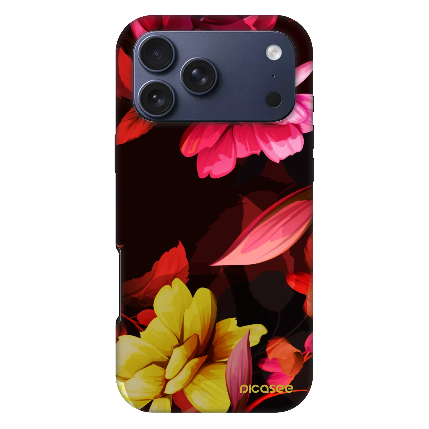 Picasee Fashion Case MagSafe für Apple iPhone 17 Pro Max - Dark Peonny