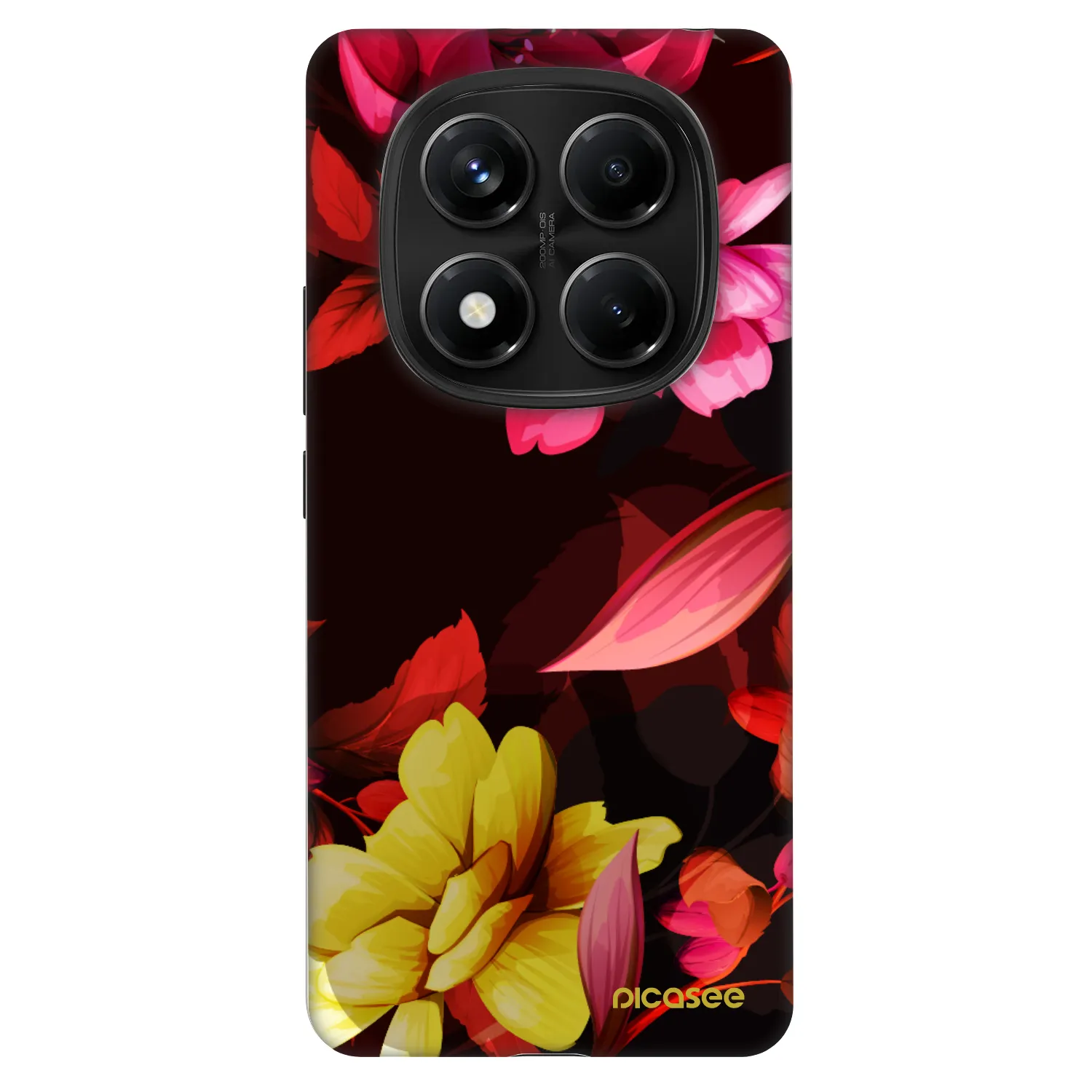 Picasee Fashion Case für Xiaomi Redmi Note 14 Pro 4G - Dark Peonny
