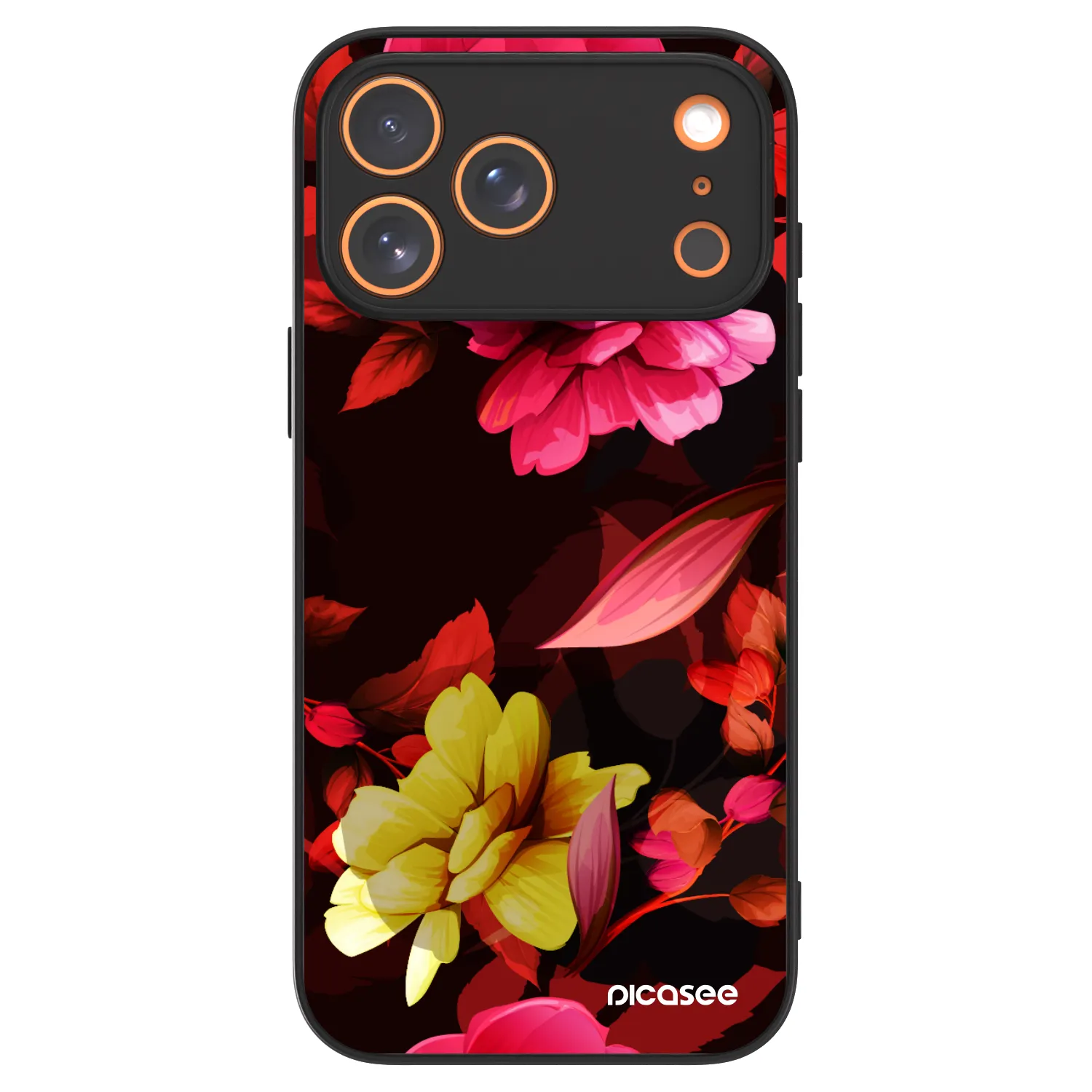 Picasee ULTIMATE CASE MagSafe für Apple iPhone 18 Pro Max - Dark Peonny