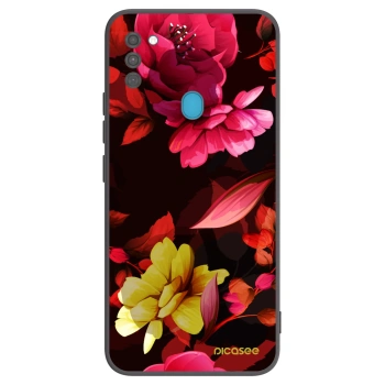 Hülle für Samsung Galaxy M11 - Dark Peonny