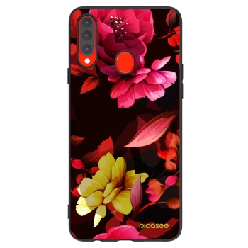 Hülle für Samsung Galaxy A20s - Dark Peonny