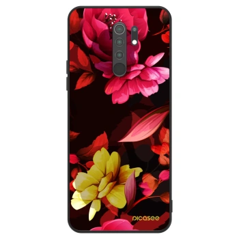 Hülle für Xiaomi Redmi 9 - Dark Peonny
