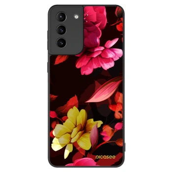 Hülle für Samsung Galaxy S21+ 5G G996F - Dark Peonny