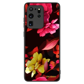 Hülle für Samsung Galaxy S20 Ultra 5G G988F - Dark Peonny