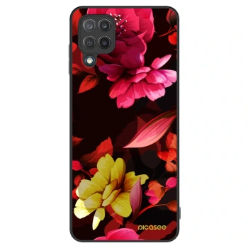 Hülle für Samsung Galaxy M12 M127F - Dark Peonny