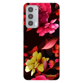 Hülle für Motorola Edge 20 - Dark Peonny