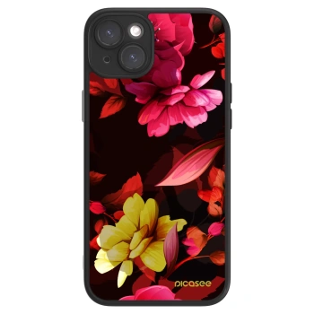 Picasee ULTIMATE CASE MagSafe für Apple iPhone 15 Plus - Dark Peonny