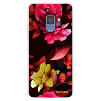 Hülle für Samsung Galaxy S9 G960F - Dark Peonny