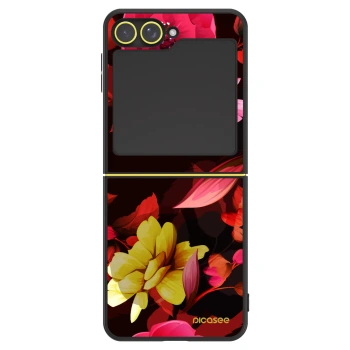 Hülle für Samsung Galaxy Z Flip5 5G - Dark Peonny