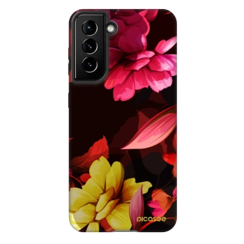 Hülle für Samsung Galaxy S21 5G G991B - Dark Peonny