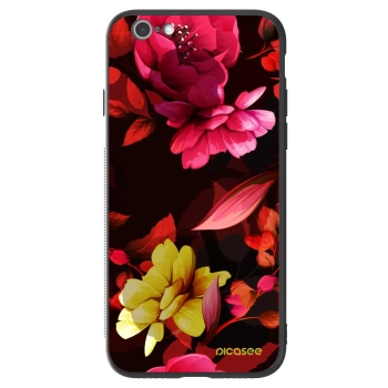 Hülle für Apple iPhone 6/6S - Dark Peonny