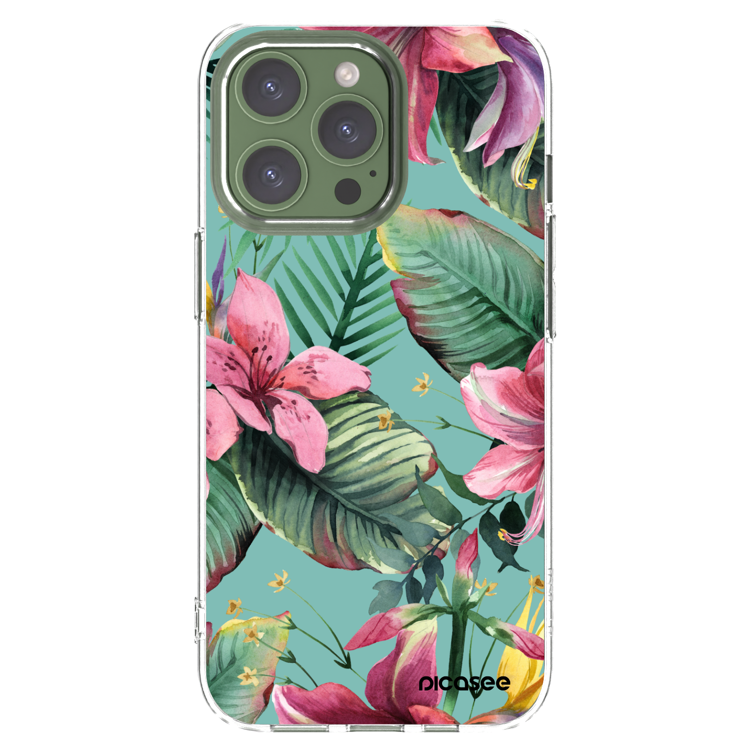 Picasee Apple iPhone 13 Pro Hülle - Transparentes Silikon - Hawaii