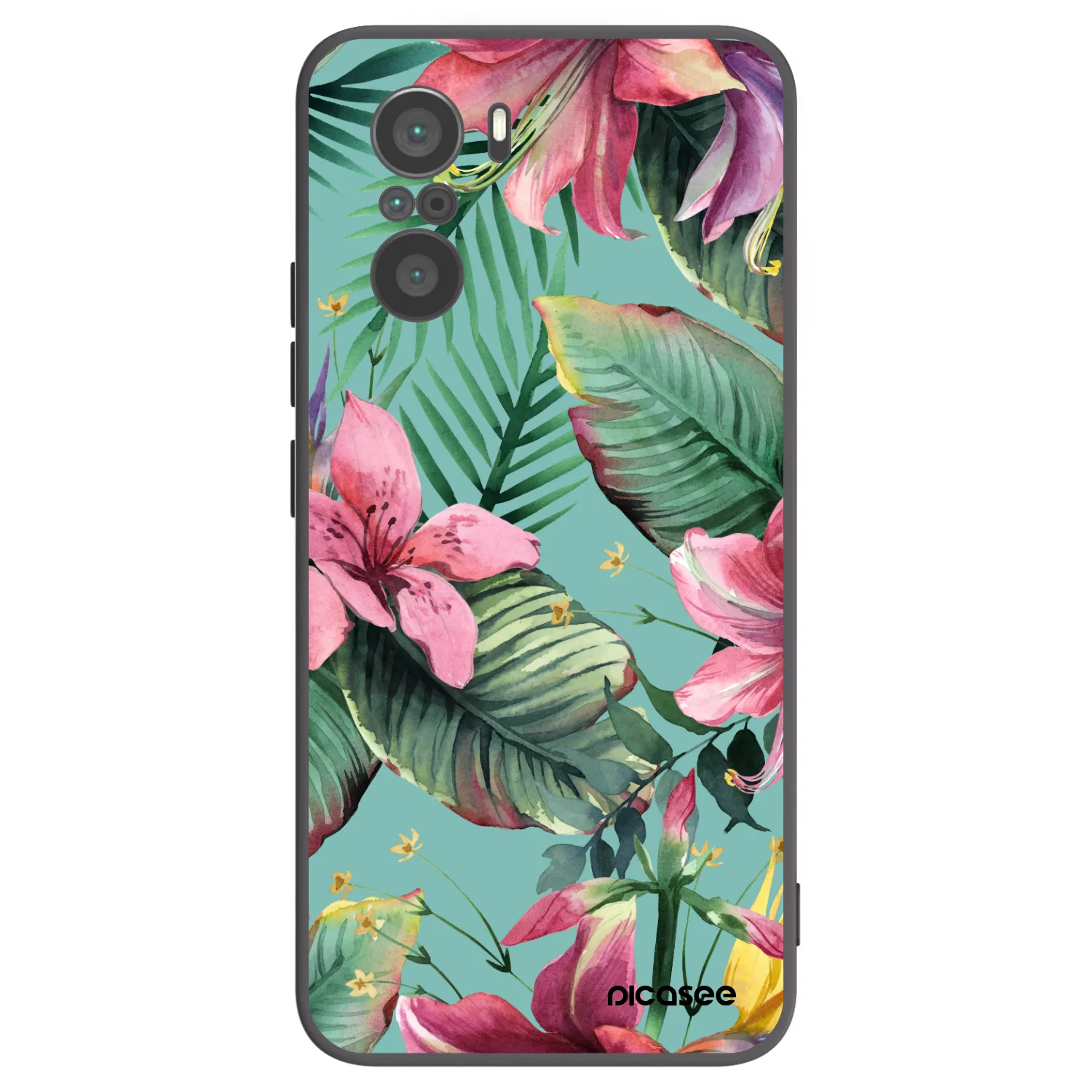 Picasee Xiaomi Poco F3 Hülle - Schwarzes Silikon - Hawaii
