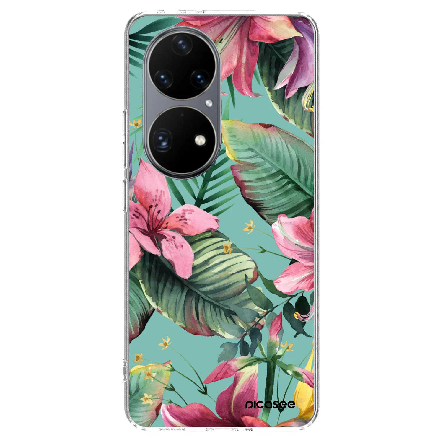 Picasee Huawei P50 Hülle - Transparentes Silikon - Hawaii