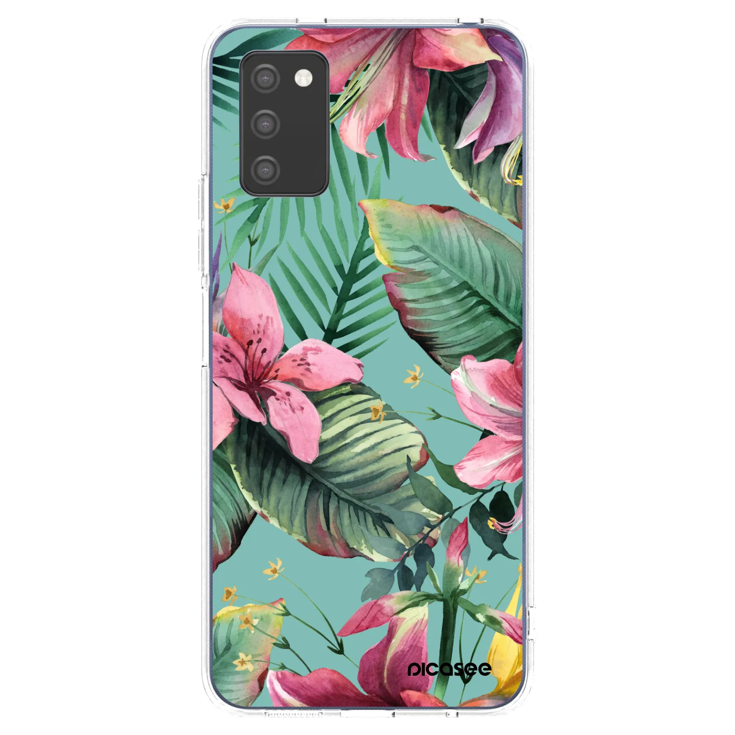 Picasee Samsung Galaxy A03s A037G Hülle - Transparentes Silikon - Hawaii
