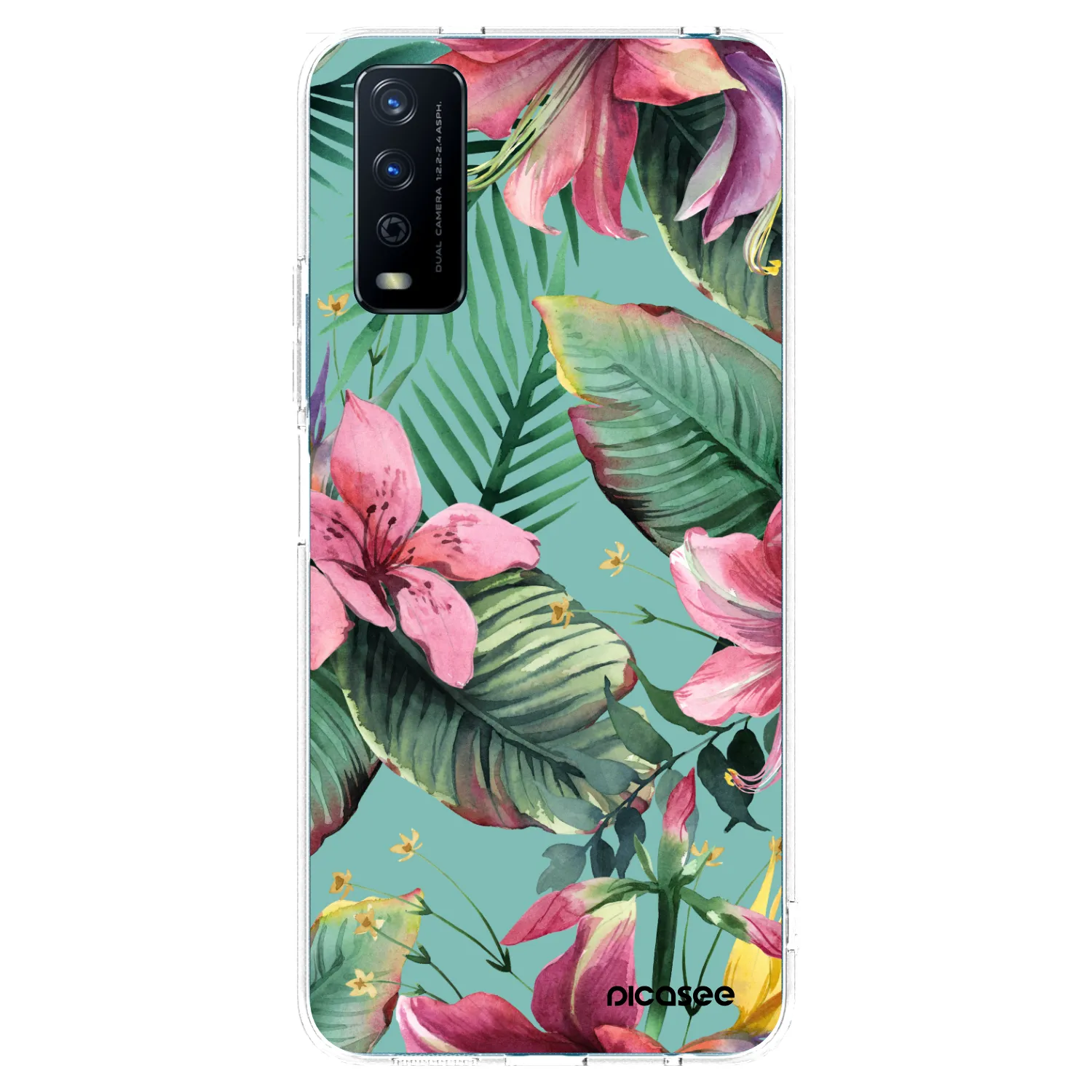 Picasee Vivo Y11s Hülle - Transparentes Silikon - Hawaii