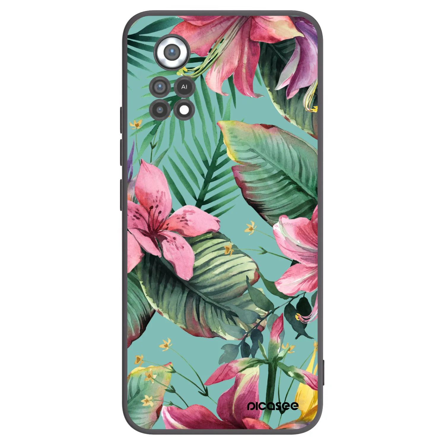 Picasee Xiaomi Poco X4 Pro 5G Hülle - Schwarzes Silikon - Hawaii