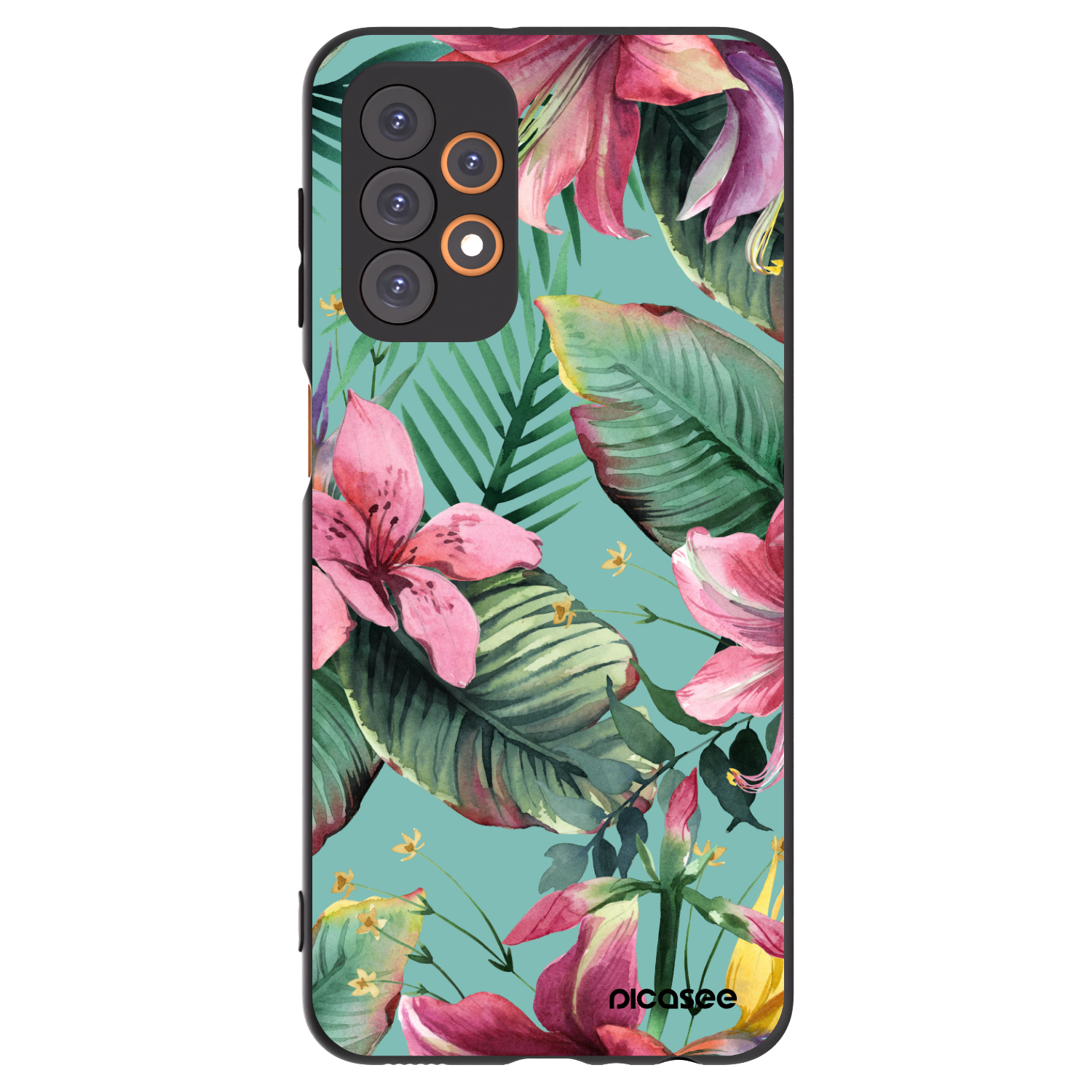 Picasee Samsung Galaxy A23 A236B 5G Hülle - Schwarzes Silikon - Hawaii