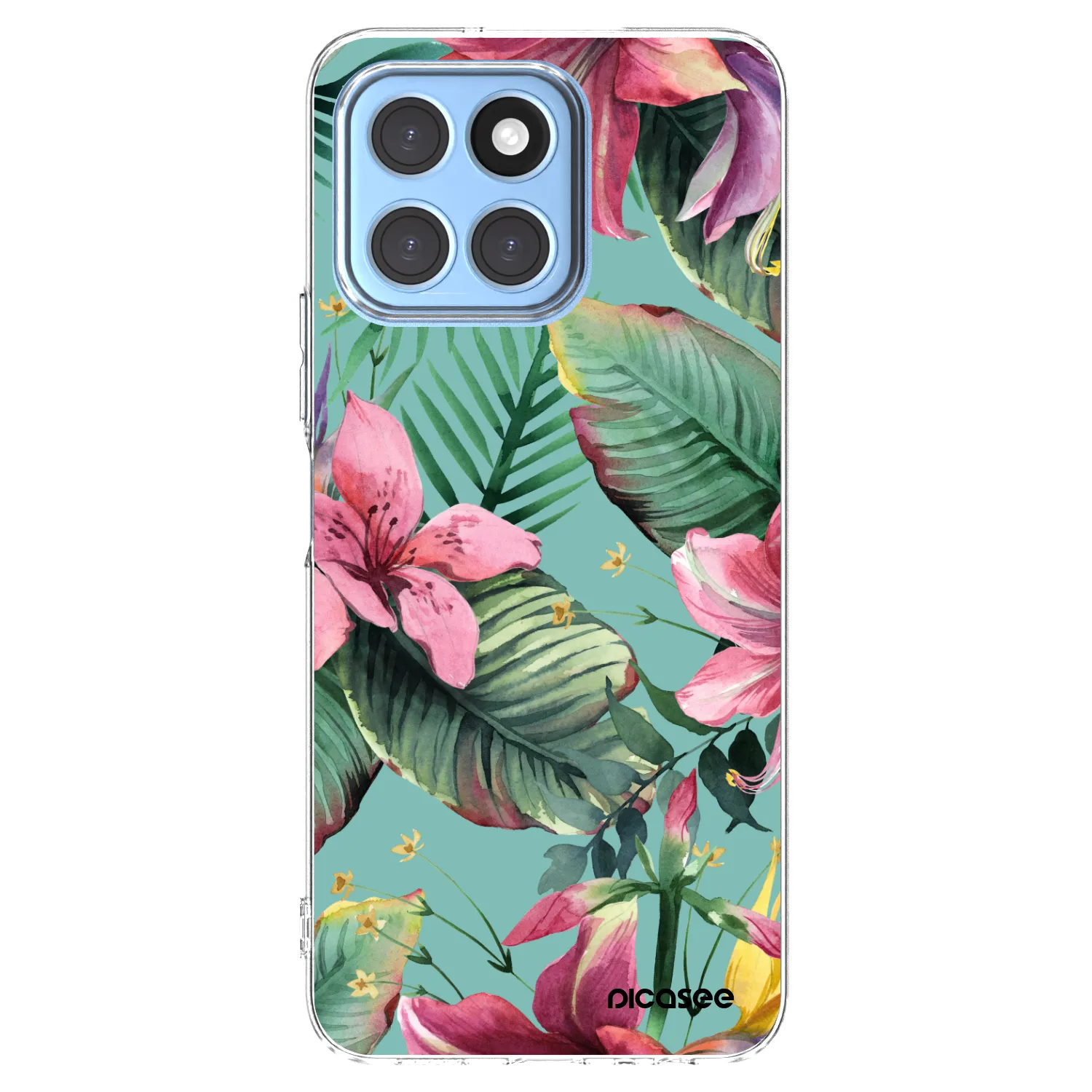 Picasee Honor X8 5G Hülle - Transparentes Silikon - Hawaii