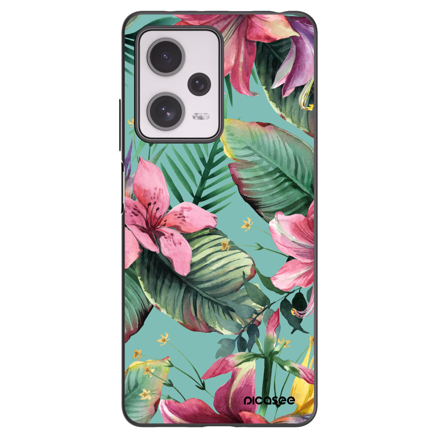 Picasee Xiaomi Redmi Note 12 Pro+ 5G Hülle - Schwarzes Silikon - Hawaii