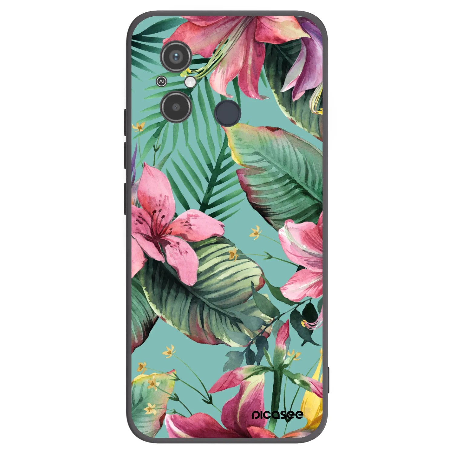 Picasee Xiaomi Redmi 12C Hülle - Schwarzes Silikon - Hawaii